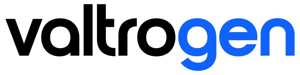 logotipo principal de valtrogen para fondos claros
