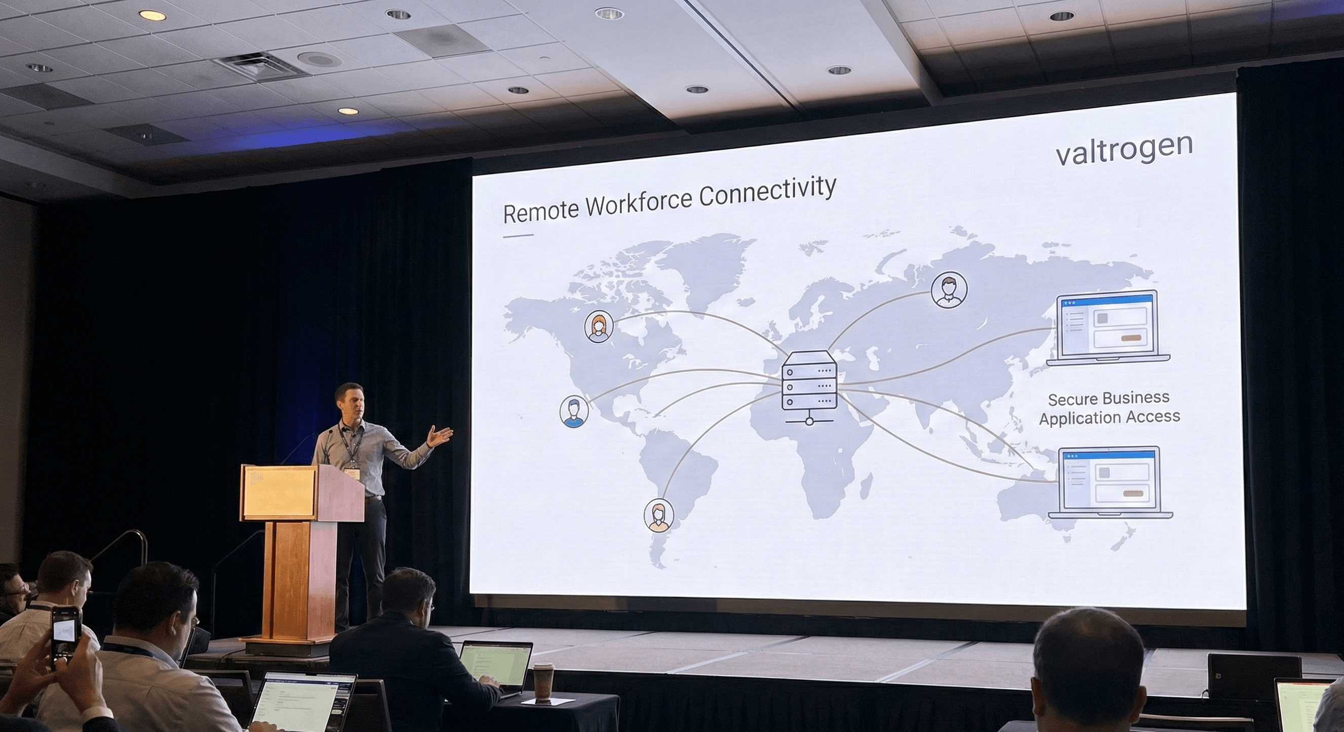 North America conference talk: reliable enterprise access for remote teams